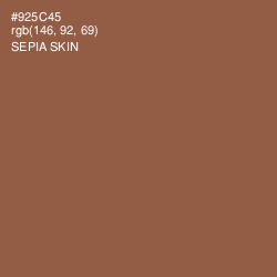 #925C45 - Sepia Skin Color Image